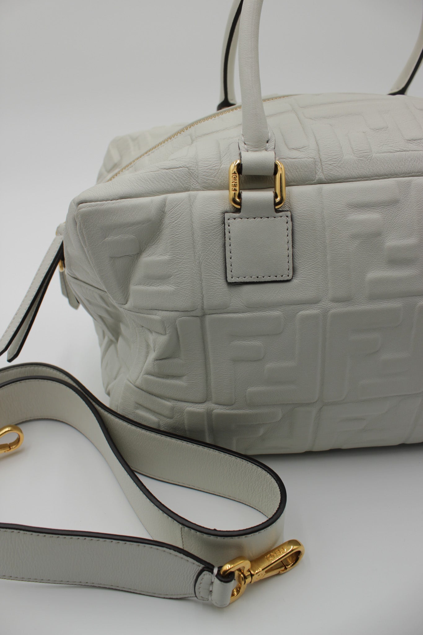 Zucca 2way Canvas Läderhandväska