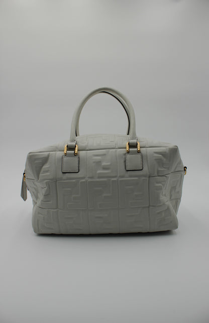 Zucca 2way Canvas Läderhandväska